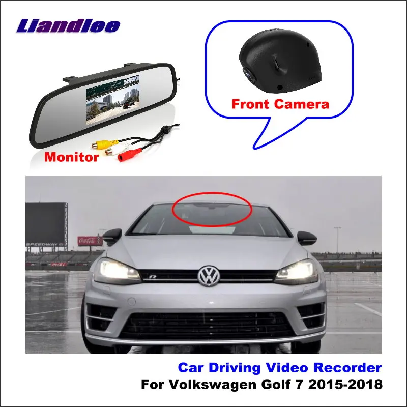 Liandlee для Volkswagen Golf 7- Автомобильный видеорегистратор Wifi видеорегистратор с функцией ночного видения приложение для телефона 1080P