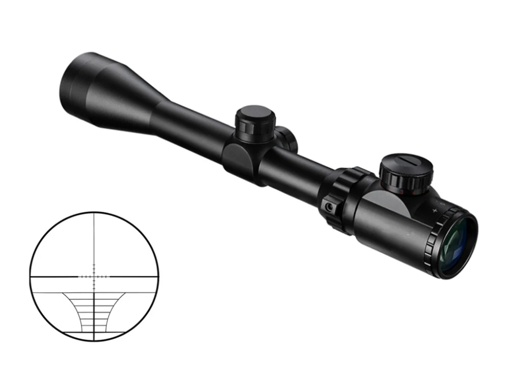 3-9X40 охотничий Воздушный прицел для винтовки провод дальномер Сетка арбалет или Mil точка Сетка прицел тактический оптические прицелы