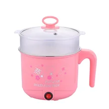 DIDIHOU многофункциональная электрическая сковорода из нержавеющей стали для лапши, рисоварка на пару, яйцо, суп, кастрюля с подогревом, электрическая сковорода