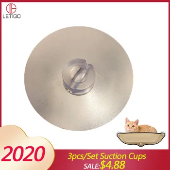 

3 pcs Suction Cup Large 9 cm Diameter Cat Hammock Suction Cup