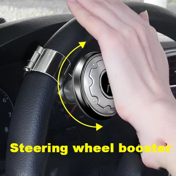 Turning Steering Wheel Booster Metal Bearing Power Spinner Knob 360 Degree  Rotation Handle Ball Shaped - AliExpress