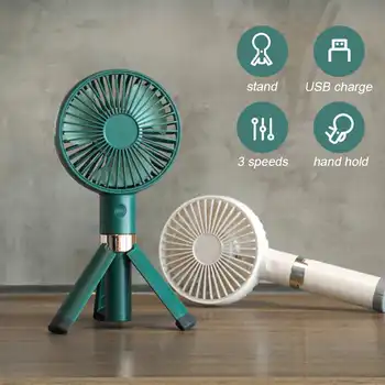 

Portable Mini USB Fan Foldable Hand Held Cooling Fan Office Home Travel Rechargeable