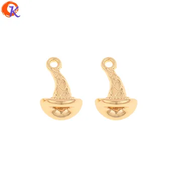 

Cordial Design 100Pcs 11*15MM Jewelry Accessories/Charms/Earrings Connectors/Hand Made/Hat Shape/DIY Making/Earring Findings