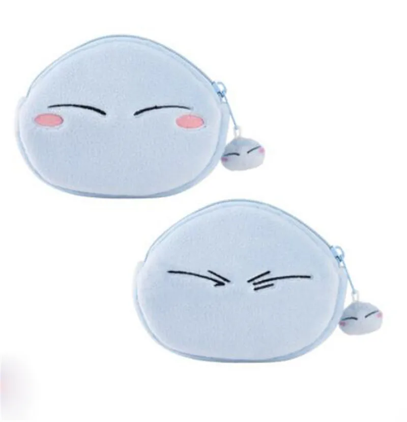Anime Cartoon That Time I Got Reincarnated as a Slime Coin Purse Change Plush Wallet Halloween Cosplay Christmas Gift |