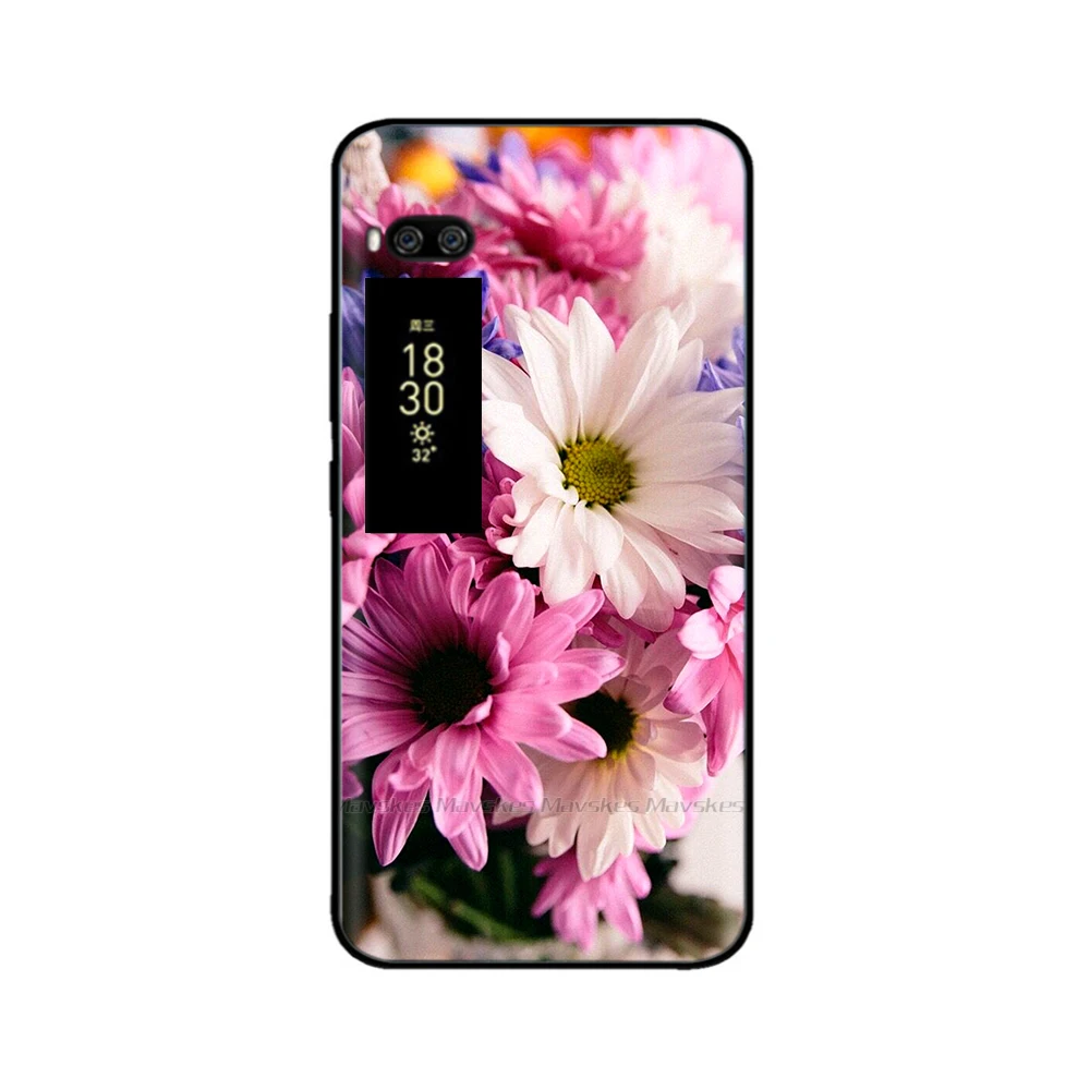 For Meizu Pro 7 Case Back Phone Cover For Meizu Pro 7 Plus Case Silicone Soft TPU Protective Fundas For Meizu Pro7 7plus Bunper meizu phone case with stones Cases For Meizu