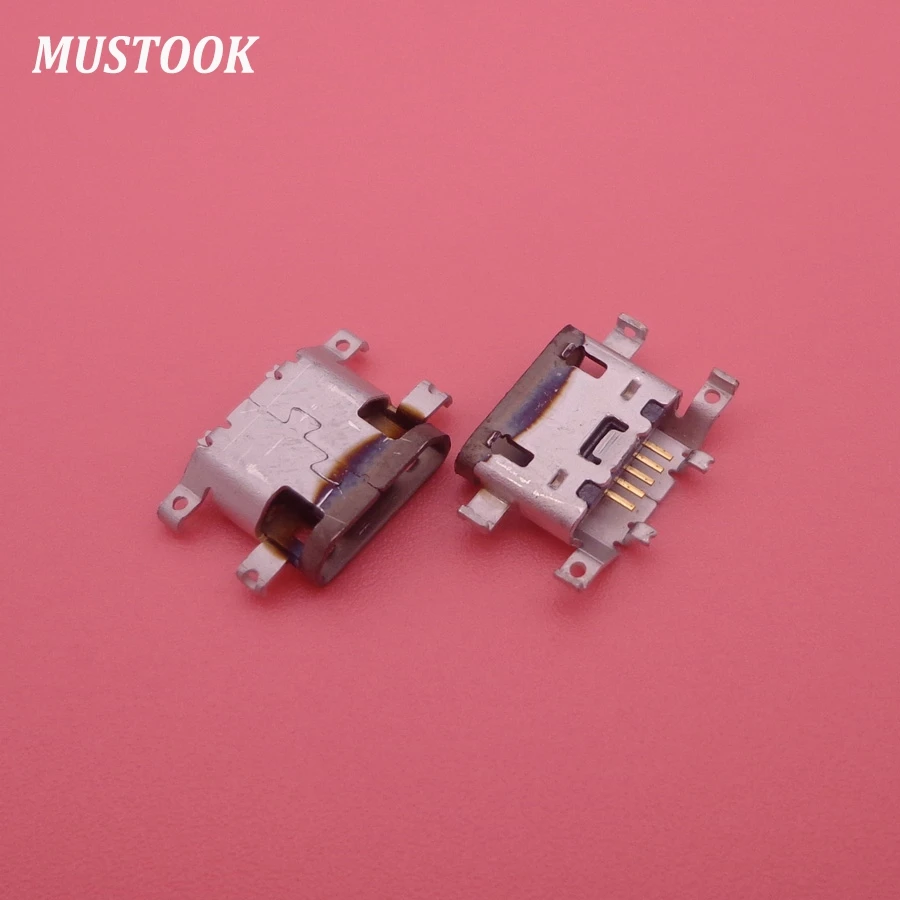 100 шт./лот, запасные части, мобильный micro usb разъем для sony M2 S50H D2303 D2305, USB порт для зарядки