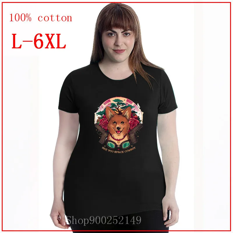 Женская Ковбойская футболка See You Space модные повседневные футболки размера плюс 4XL