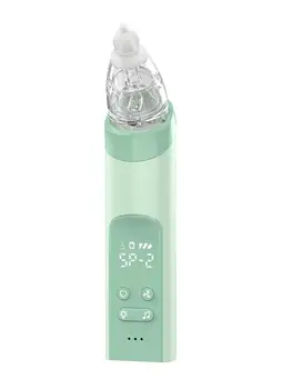 

All-in-one New Electric Nose Cleaner With Music Baby Nasal Aspirator Nasal Stuffing Tool Soft Head Children Nasal Aspirator Set