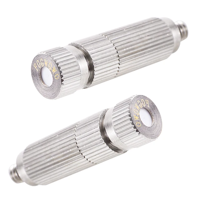 Ködwowo Nagynyomású 3/16 "Hím Szál Nettó Szűrő Fúvókák Ködös Permetezőgépek Kerti Öntözési Hűtés Páridíték Kiegészítők