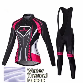 

Cycling Jersey For Women's Ropa Ciclismo Mujer Invierno Thermal Fleece Long Sleeve Winter Cycling Clothing Bike Jerseys