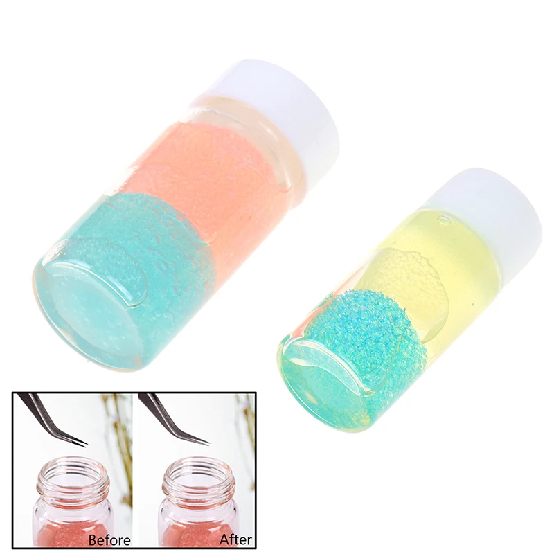 30ml Professional Eyelash Extension Tweezers Cleaning Tools With Glue Remover Liquid And Sponge Ball Cleaner Tool