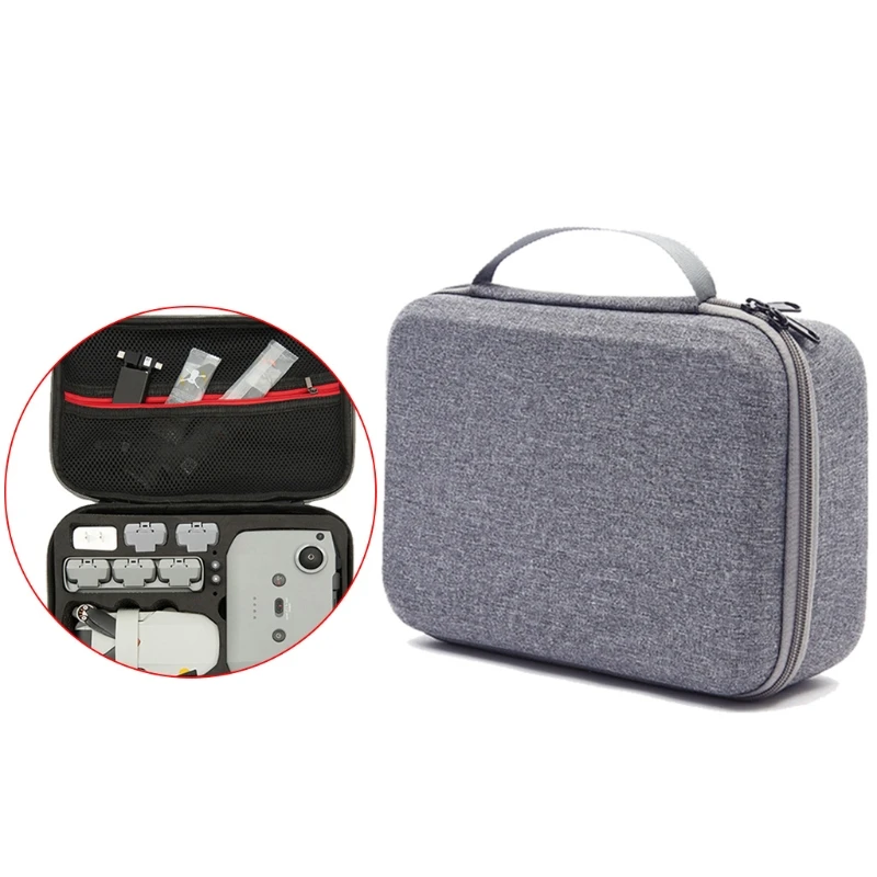 Handbag Storage Carrying Case Travel Box for Mavic Mini 2 Fly More Combo, Battery & Charger Apdater and Accessaries