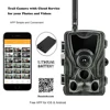 4K Live Show APP Clould Service Hunting Trail Camera HC801PROLI Stream Media 5000Mah Recharger Battery 4G 30MP Night Vision 5