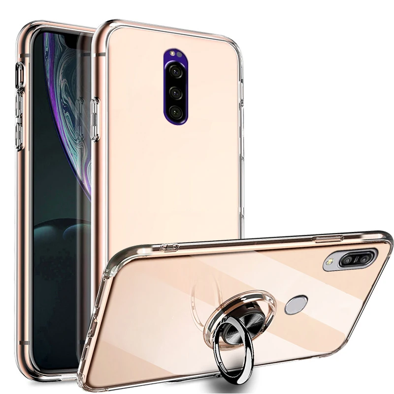 Ультратонкий Прозрачный чехол для LG K10 K8 2018 K4 2017 K9 из мягкого силикона Роскошный