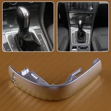 DWCX ABS серебро автомобиля DSG ручка переключения передач крышка центра отделка Подходит для VW Golf MK6 MK7 Passat B7 B8 Jetta MK6