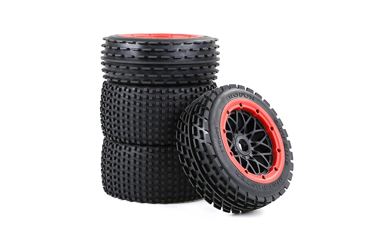 4 Neue Komplette Reifen Mit Felgen Für HPI Savage 5T / Baja  Neu Komplette Reifen Mit Felgen Fuer Hpi Savage 5t Baja 1286785274