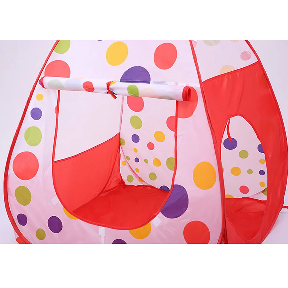 3-в-1 туннель до пул детские, для малышей Портативный в помещении/на открытом воздухе складной Быстрый монтаж прочный играть палаточный домик для игр