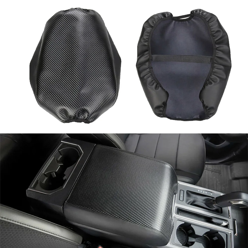 Carbon Fiber Armrest Cover Armpad Car Leather For Ford F150 2015-2020  Interior AliExpress