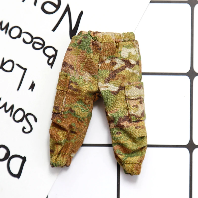 New OB11 Bjd Doll Clothes Jungle camouflage pants Pant for ob11,obitsu11,Molly, 1/12bjd doll accessories Clothing bjd T-shirt 7