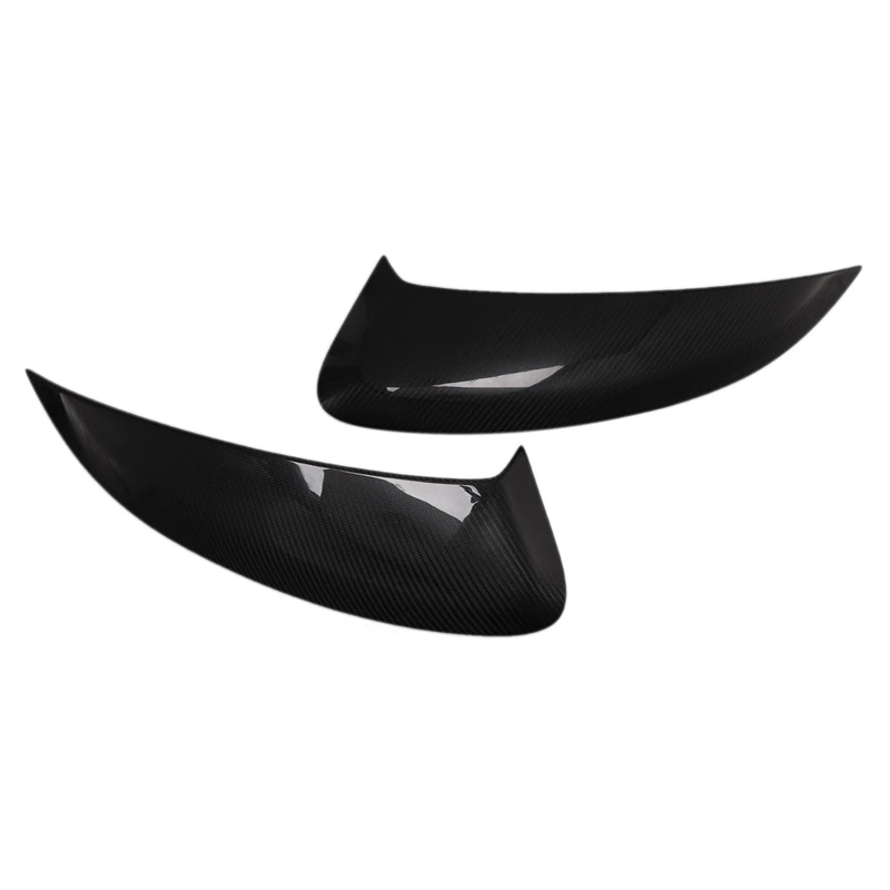 

For 981 Cayman Carbon Fiber Side Air Intake Duct Vent Glossy Fibre Finish Exterior Trim Accessories Racing Car Styling