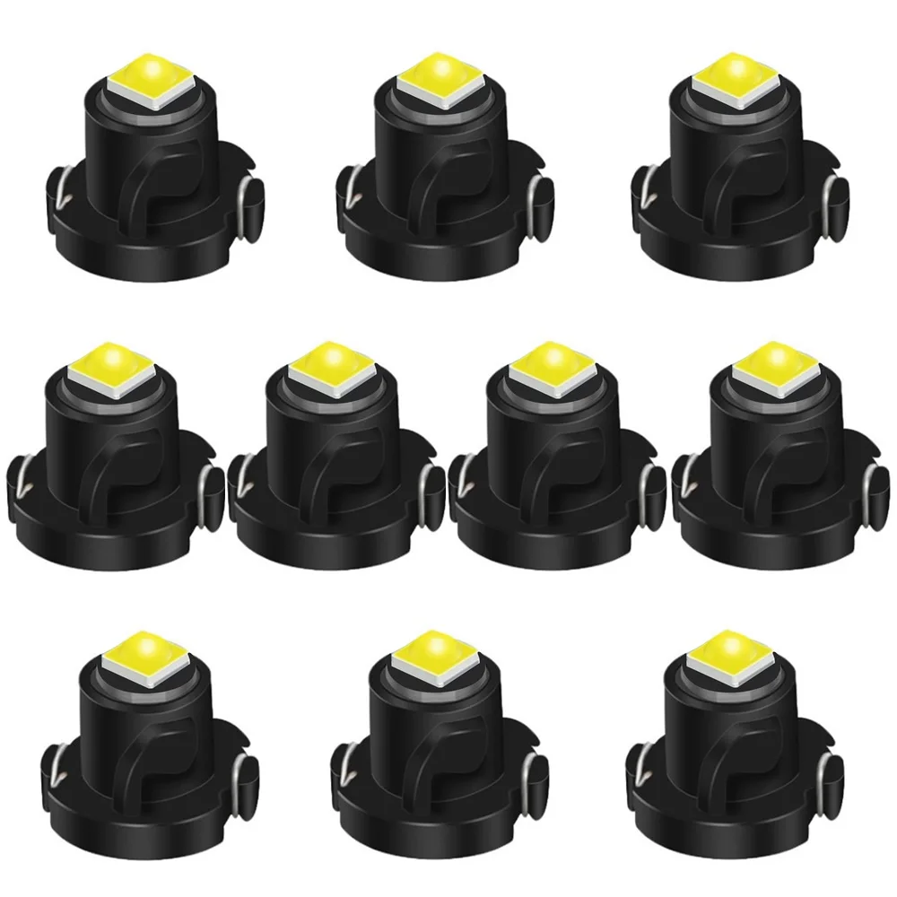 T3 Car Led 10pcs New T3 T4.2 T4.7 Super Bright LED Bulbs Car Neo Dashboard ...