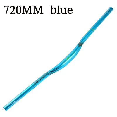720MM Blue Велосипедный руль 31,8 мм XM MTB AM, отражающая ручка, 5 градусов, руль для горного велосипеда, 720 мм, 780 мм - Цвет: 720MM Blue