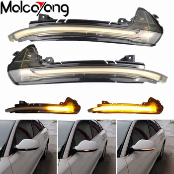 

For Audi A6 RS6 S6 C7 C7.5 4G 2012 2016 2017 2018 LED Dynamic Turn Signal Blinker Sequential Side Mirror Indicator Light Lamp