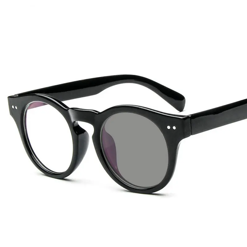 Ультра-светильник фотохромные очки для чтения для женщин и мужчин круглые оптические рамки для чтения с дальнозоркостью Анти-усталость очки NX