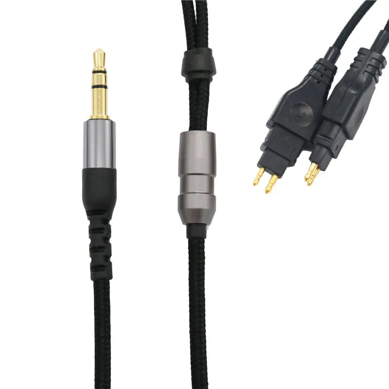 New Headphone Replacement Cable For Sennheiser HD414 HD650 HD600 HD580 HD25 Headphone Headset Stereo Upgrade Audio Cables