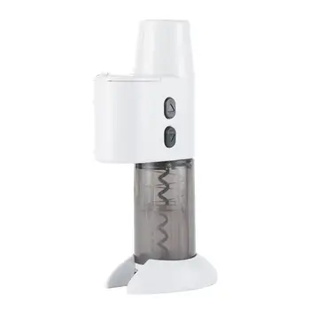 

Automatic Electric Corkscrew Fast Bottle Opener for Wine without Battery (Light Grey)