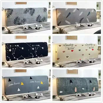 

Nordic Elastic Bedhead Cover All-Inclusive Bed Head Cover Bed Head Back Protection Headboard Dust Cover Bedroom Decor 150cm