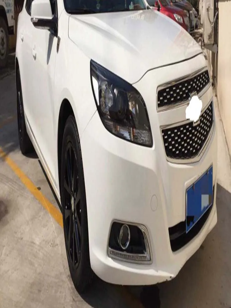 ABS автомобильный передний бампер сетка решетка Вокруг отделки гоночных грилей подходит для Chevrolet Malibu 2012