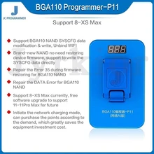 Jc p11 3 em 1 bga110 pcie programador para iphone 8/8 plus/x/xr/xs/xs max 11/11 pro max nand syscfg reparação de modificação de dados