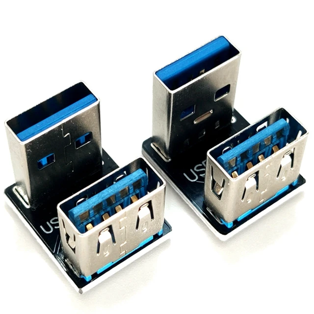 USB 3.0 커넥터 180 270 도 USB 어댑터는 편리한 케이블 어댑터입니다.