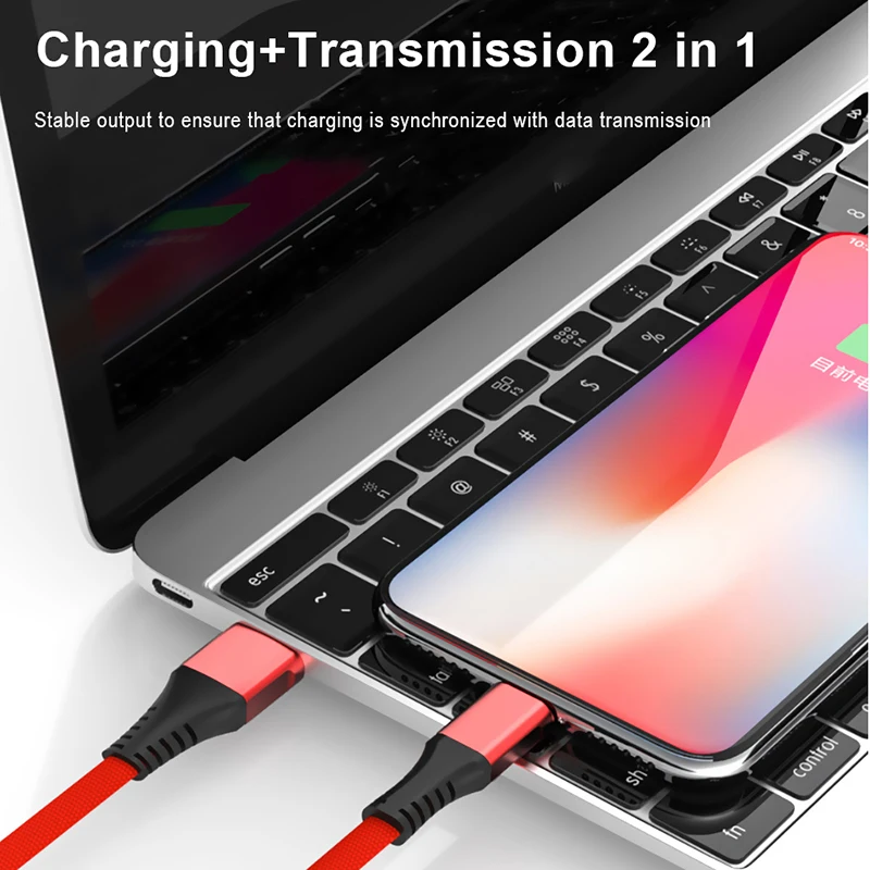 Портативный 30 см СВЕТОДИОДНЫЙ модуль панели управления usb type C зарядное устройство 2.4A Быстрая зарядка для iPhone X samsung S8 USB C Android телефонный кабель короткий шнур