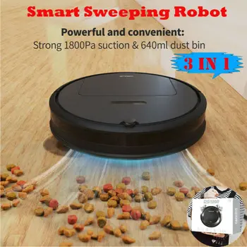 

Newest Arrival Automatic Smart Robot USB Silent Vacuum Cleaner Robotic Floor Sweep Mop Broom