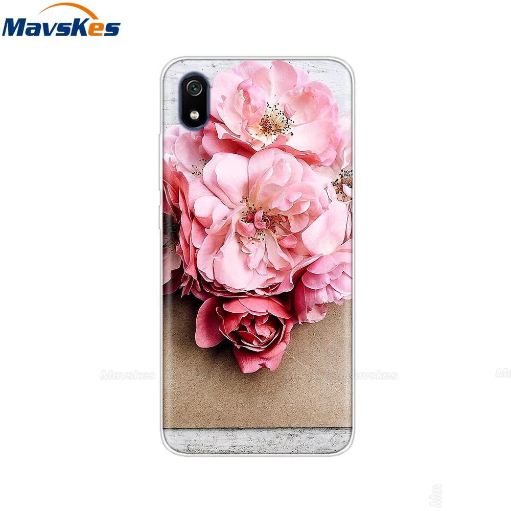 Мягкий чехол из ТПУ для Xiaomi Redmi 7A, чехол для Xiaomi Redmi 6A, милый силиконовый чехол для телефона, для Redmi 4A Redmi5A Coque - Цвет: 31