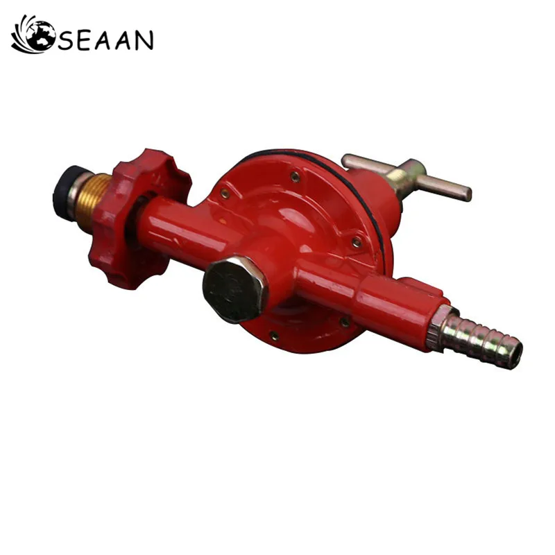 SEAAN 1 шт. 0-30PSI Регулируемый пропановый Регулятор высокого давления LP газовая наружная горелка для барбекю фритюрница клапан Weather eletric pressurizer