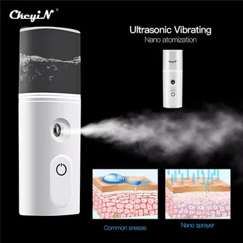 

40ML Mini Nano Facial Sprayer USB Nebulizer Face Steamer Humidifier Hydrating Anti-aging Wrinkle Women Beauty Skin Care Tools