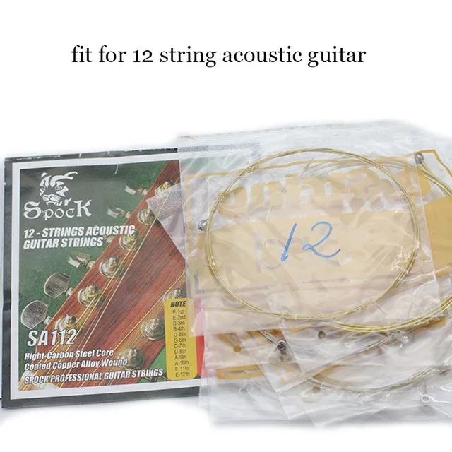 High Quality 12 String Acoustic Guitar Bronze Winding Guitarra Diy
