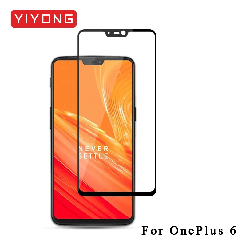 25 шт./лот YIYONG 5D полное покрытие Oneplus 6 5 3T 5T T закаленное стекло Защита экрана для One
