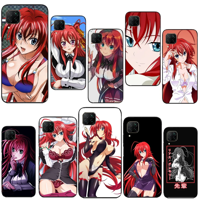 Старшая школа DxD Rias Gremory чехол для Huawei P50 P40 P30 P20 Pro Mate 20 Lite P Smart 2019 Nova 5T Honor 9X 8X 10i 8A |