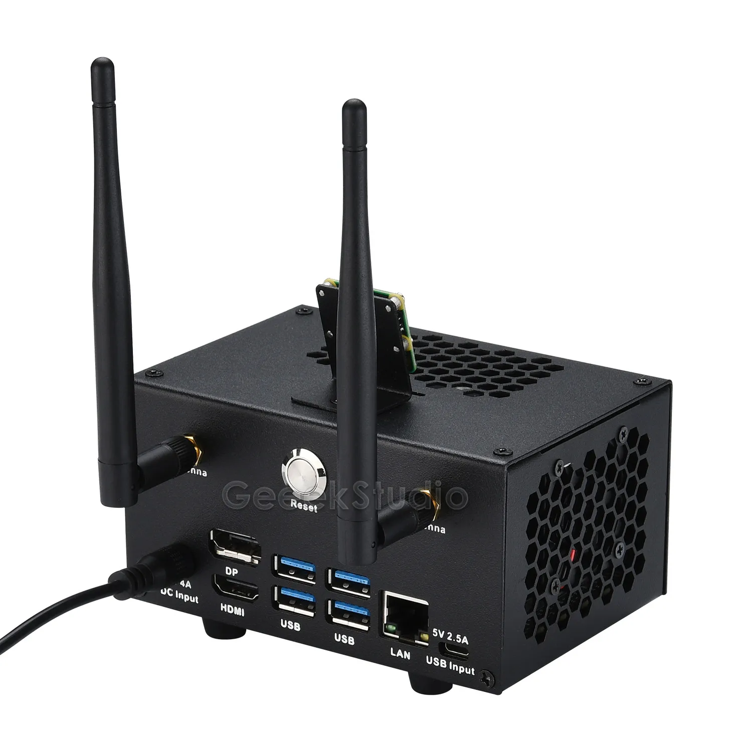Новый Алюминиевый чехол для NVIDIA Jetson Nano Defender с тихим вентилятором 4010 4020 теплоотвод