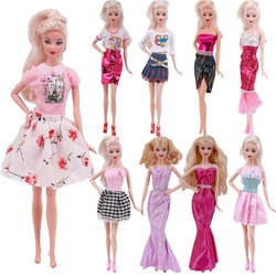 Vêtements pour barbie, ceinture faite à la main, robe de soirée pour barbie de 11.8 pouces, 1/6 BJD, poupée Blythe de 30cm, accessoires jouets pour enfants, bricolage 