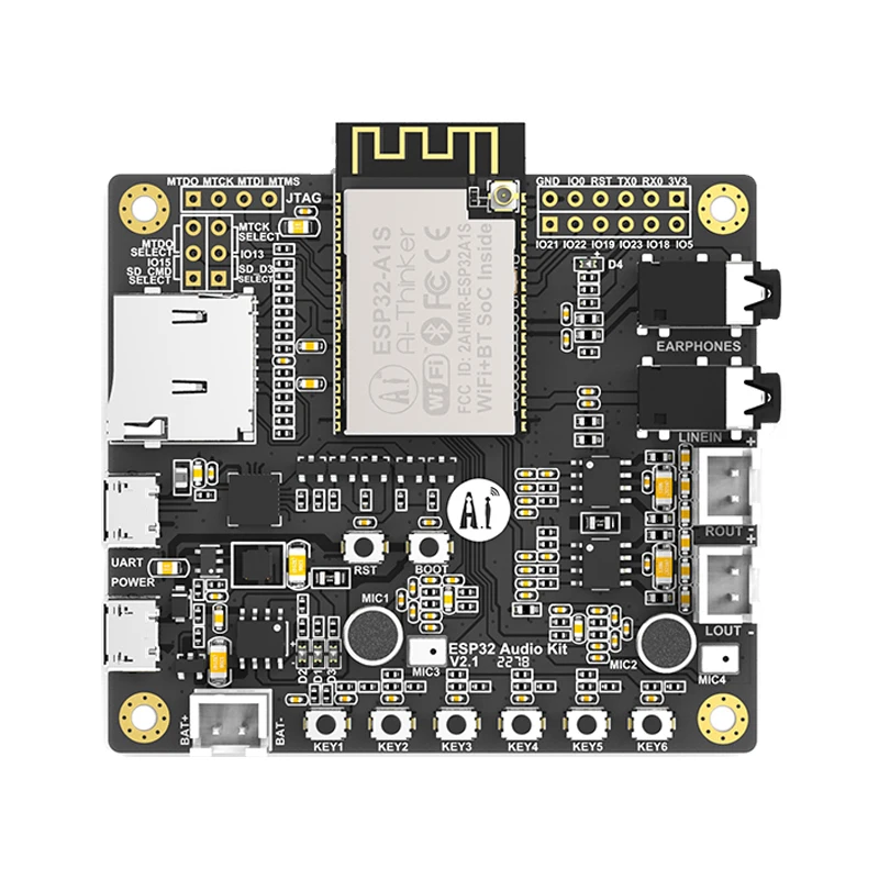 WiFi+ Bluetooth модуль ESP32 последовательный к WiFi/Anxin ESP32-Audio-Kit аудио макетная плата