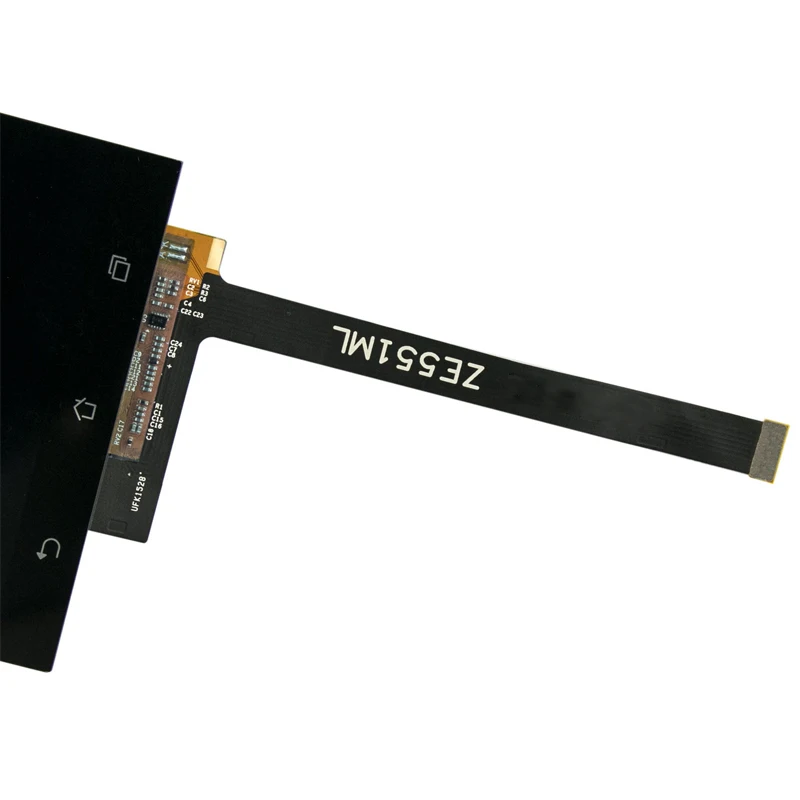 5,5 ''ЖК-дисплей для Asus Zenfone 2 ZE551ML Z00A Z00AD Z00ADB сенсорный экран дигитайзер полная сборка с рамкой черный