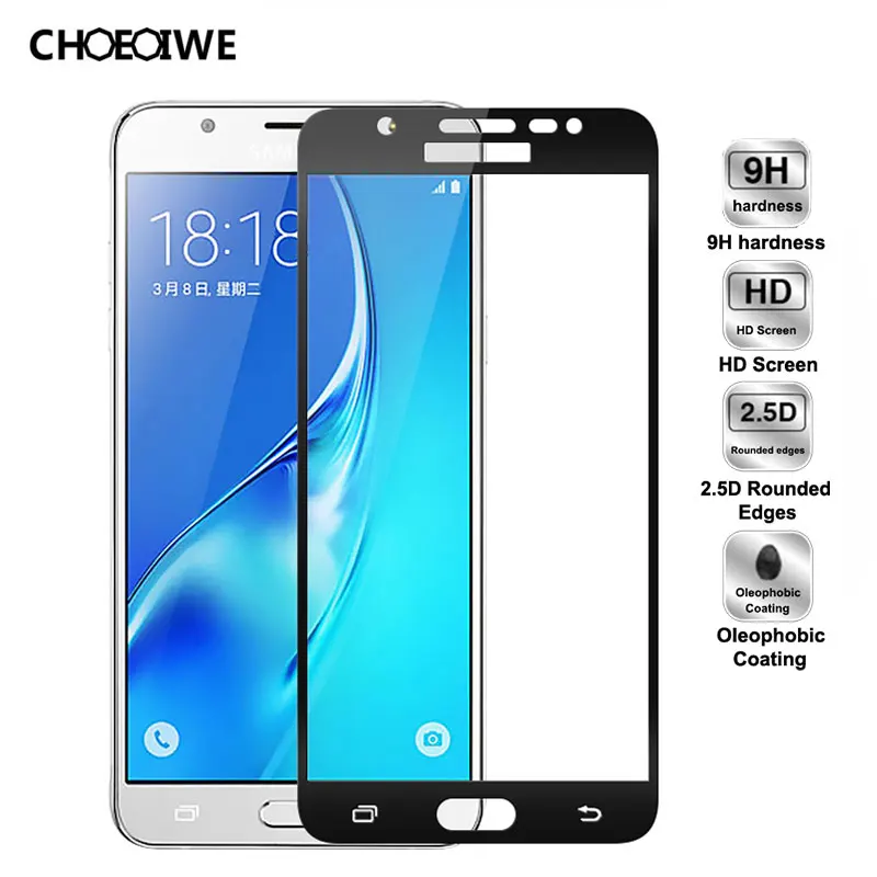 Защитные пленки для Samsung Galaxy J5 Prime G570 G570F 2016 J510 J510F зеркальная фотопленка с полным