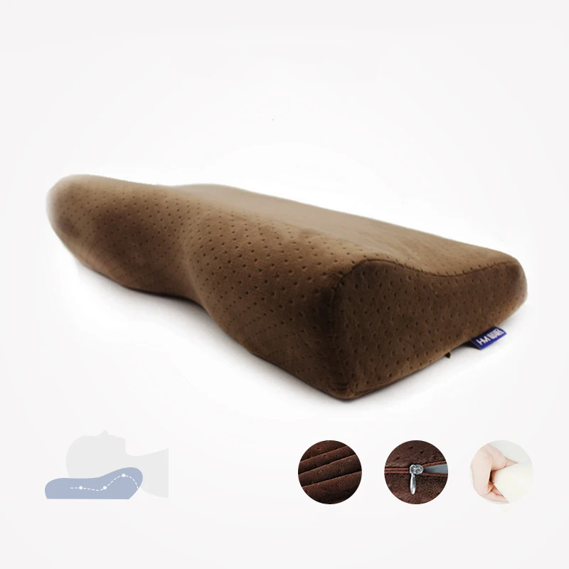 04 Memory Foam постельные принадлежности защитная подушка для шеи медленный отскок Подушка-бабочка здоровья затылочный шейный размер в 50*30 см - Цвет: 04