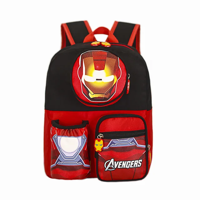 Marvel Elementary School Students Large-capacity Reduced Burden Backpack Spider-Man Elsa Print Multifunctional Backpack