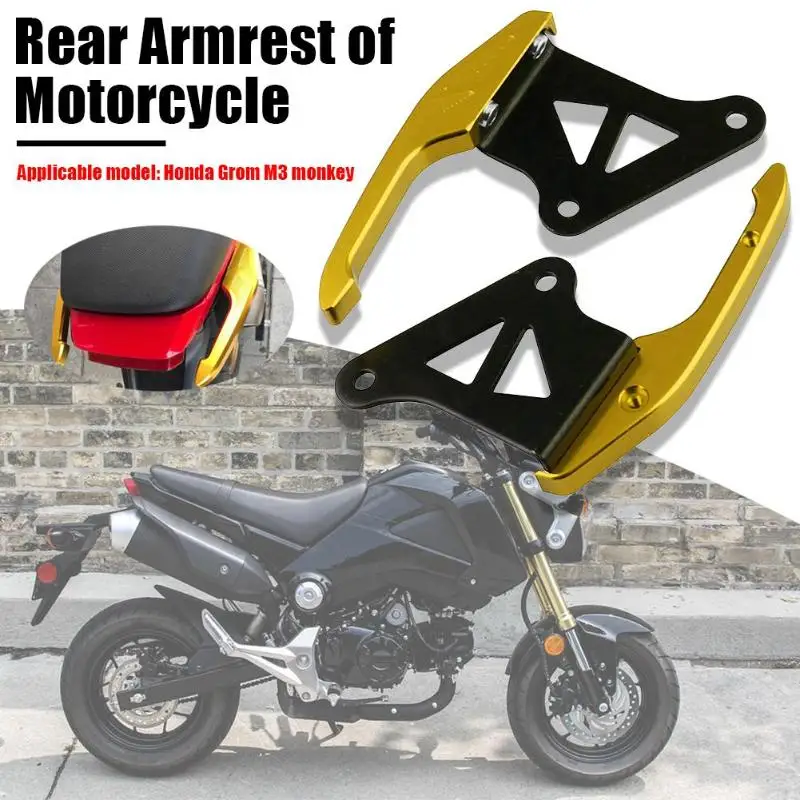 Прочный поручень для пассажира рельсы Классический Нежный для Honda Grom 125 задний поручень для пассажира БАРС ручные рельсы аксессуары для мотоциклов